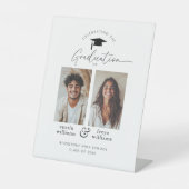 Joint Graduation Party 2 Foto Welkom Reclamebord Met Voetstuk (Voorkant)