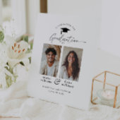 Joint Graduation Party 2 Foto Welkom Reclamebord Met Voetstuk