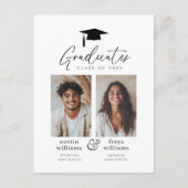 Joint Graduation Party 2 Fotoaankondiging Briefkaart (Voorkant)