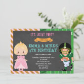 Joint Party of Princess football Kaart (Staand voorkant)