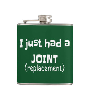 Joint Replacement Humor Funny Novelty Heupfles