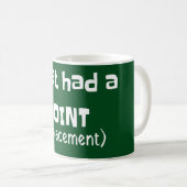 Joint Replacement Humor Funny Novelty Koffiemok (Voorkant rechts)