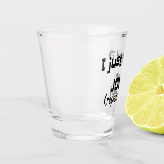 Joint Replacement Humor Funny Novelty Shot Glas (Links)
