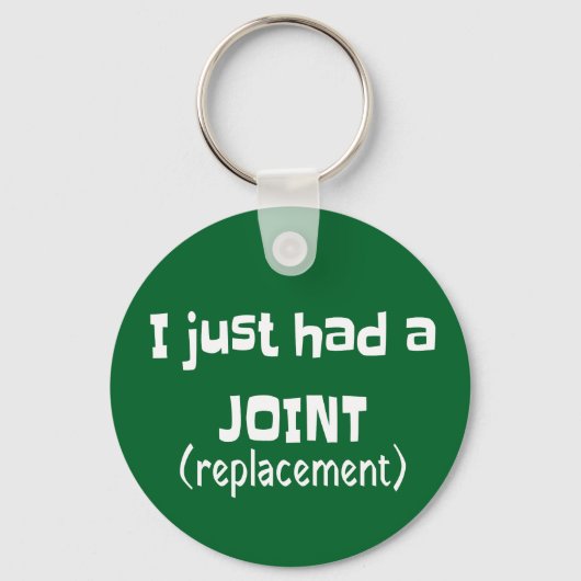 Joint Replacement Humor Funny Novelty Sleutelhanger (Voorkant)