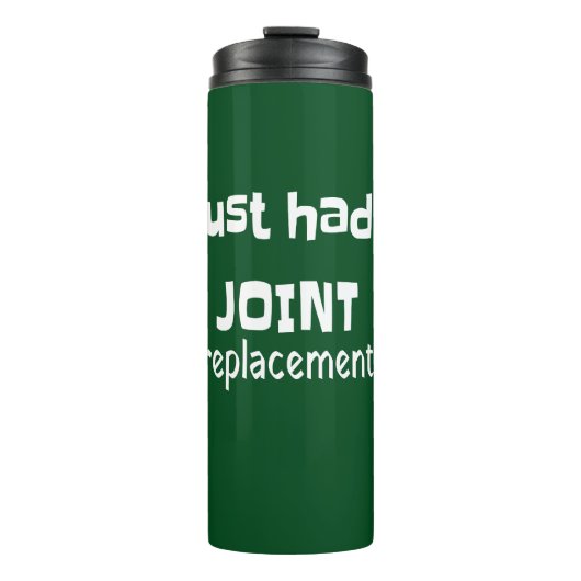 Joint Replacement Humor Funny Novelty Thermosbeker (Voorkant)