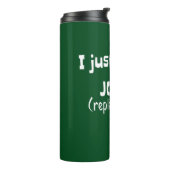 Joint Replacement Humor Funny Novelty Thermosbeker (Gedraaid links)