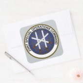 Joint Special Operations Command JSOC Vierkante Sticker (Envelop)