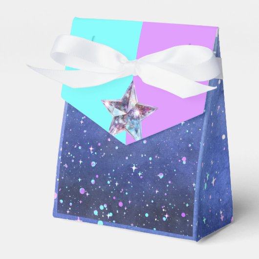 Joint twin ruimte verjaardagsfeestje Jongen Meisje Bedankdoosjes (Voorkant Zijde)