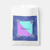 Joint twin ruimte verjaardagsfeestje Jongen Meisje Bedankzakje (Voorkant)