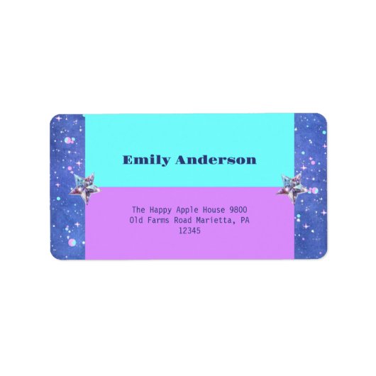 Joint twin ruimte verjaardagsfeestje Jongen Meisje Etiket (Voorkant)