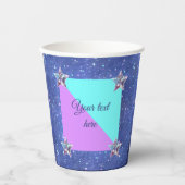 Joint twin ruimte verjaardagsfeestje Jongen Meisje Papieren Bekers (Voorkant)