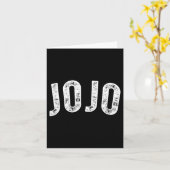 Jojo kaart (Gele Bloem)