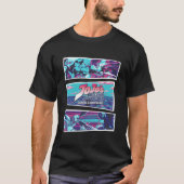 Jojo'S Bizarre Adventure Stacked Scenes T-shirt (Voorkant)