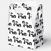 Jok (Thai Rice Porridge / Congee) Pun Wordplay Bedankdoosjes (Geopend)