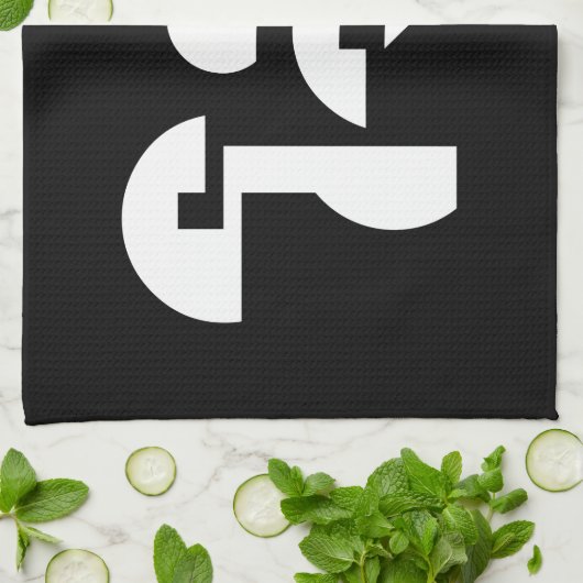 Jok (Thai Rice Porridge / Congee) Pun Wordplay Theedoek (Gevouwen)