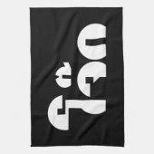 Jok (Thai Rice Porridge / Congee) Pun Wordplay Theedoek (Verticaal)