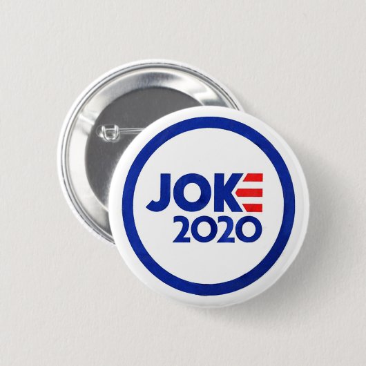 JOKE: Anti-Joe Biden Ronde Button 5,7 Cm (Voorkant /achterkant)