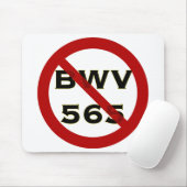 Joke Bach mousepad Muismat (Met muis)