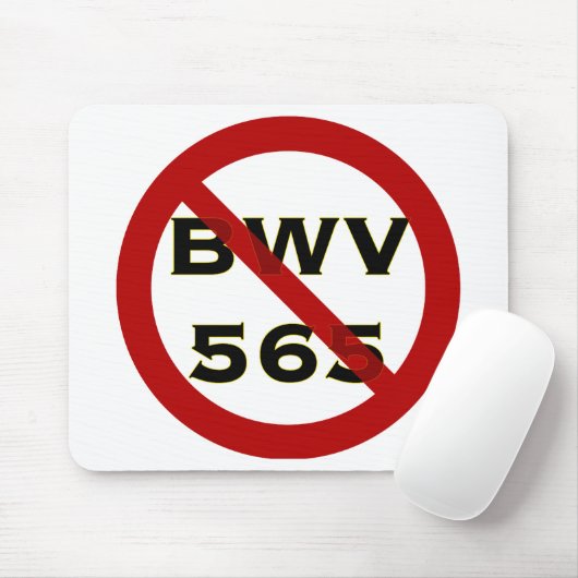 Joke Bach mousepad Muismat (Met muis)