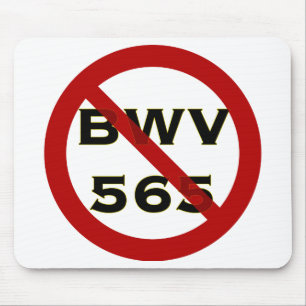 Joke Bach mousepad Muismat