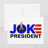 Joke Biden Briefkaart (Voorkant / Achterkant)