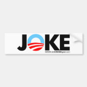 JOKE BUMPERSTICKER (Voorkant)