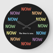 Joke Clocks de tijd is nu Joke Clock Grote Klok (Voorkant)