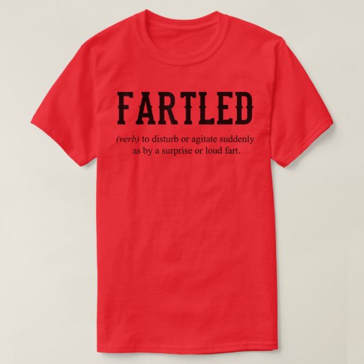 Joke Dad Fun FARTLED ED Craftsman T-shirt (Design voorkant)