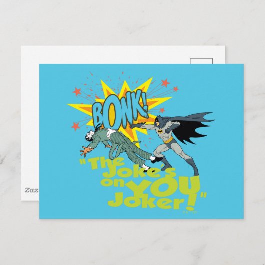 Joke is op jou briefkaart (Voorkant / Achterkant)