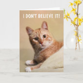 Joke over leeftijd verjaardag Kaart (Gele Bloem)