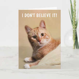 Joke over leeftijd verjaardag Kaart