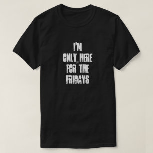 Joke over vrijdag t-shirt