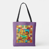 Joke Picasso Canvas tas (Achterkant)