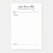 Joke recept - 4 "x 6" Post It notities Post-it® Notes (Voorkant)