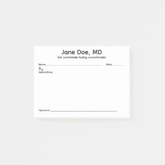 Joke recept pad post-it notities post-it® notes