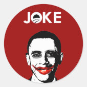 JOKE RONDE STICKER (Voorkant)