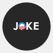 JOKE RONDE STICKER (Voorkant)
