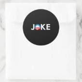 JOKE RONDE STICKER (Tas)