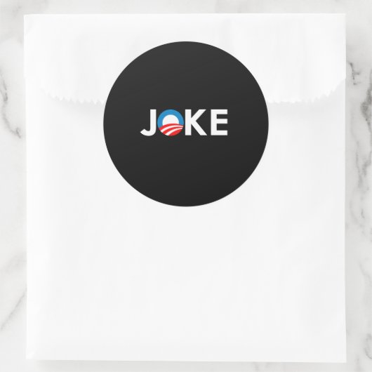 JOKE RONDE STICKER (Tas)