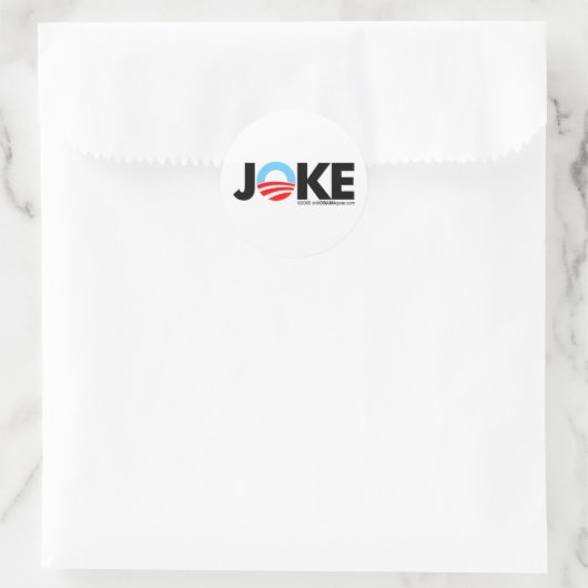 JOKE RONDE STICKER (Tas)