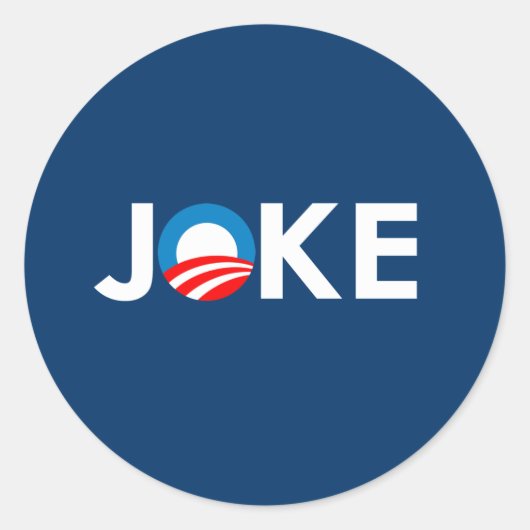 JOKE RONDE STICKER (Voorkant)