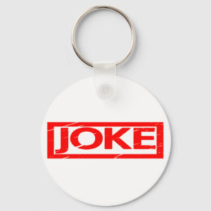 Joke Stamp Sleutelhanger