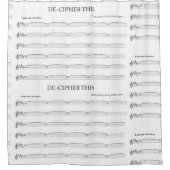 Joke voor een organistoestel douchegordijn (Voorkant)