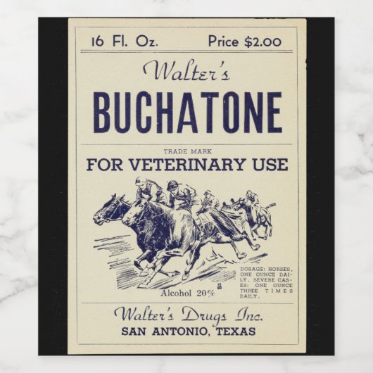 Joke  Wijnflesje Label Wijn Etiket (Enkel label)