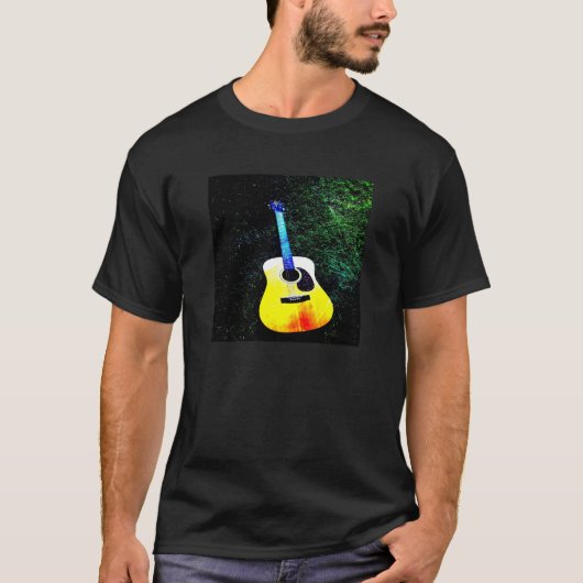 JokeAppTvMusic Guitar T-Shirt (Voorkant)