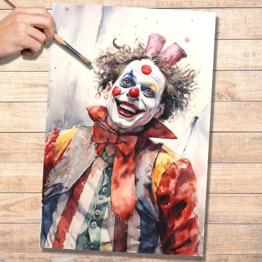 Joker 1 Decoupage papier