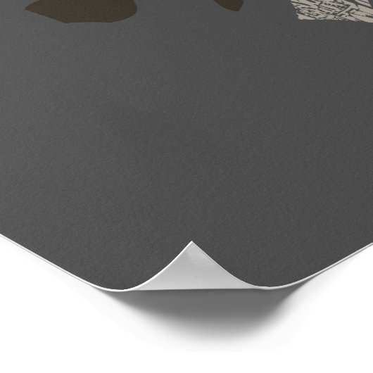 Joker - 4-Aces bloeding hartontsteking Poster (Hoek)