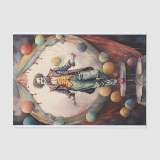 Joker 4 Decoupage papier (Voorkant)