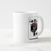 Joker and Batman Spade Playing Card Illustration Grote Koffiekop (Voorkant rechts)