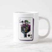 Joker and Batman Spade Playing Card Illustration Grote Koffiekop (Rechts)